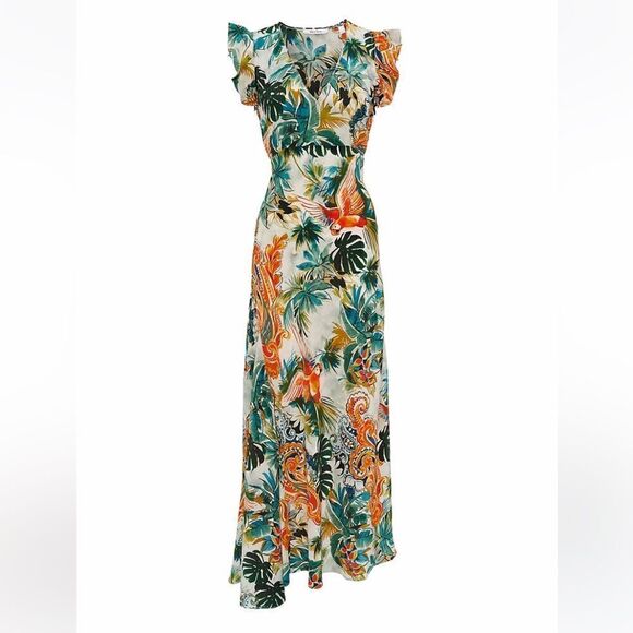 Robert Graham
Leighton Tropical Paradise Maxi Dress - Picture 1 of 5